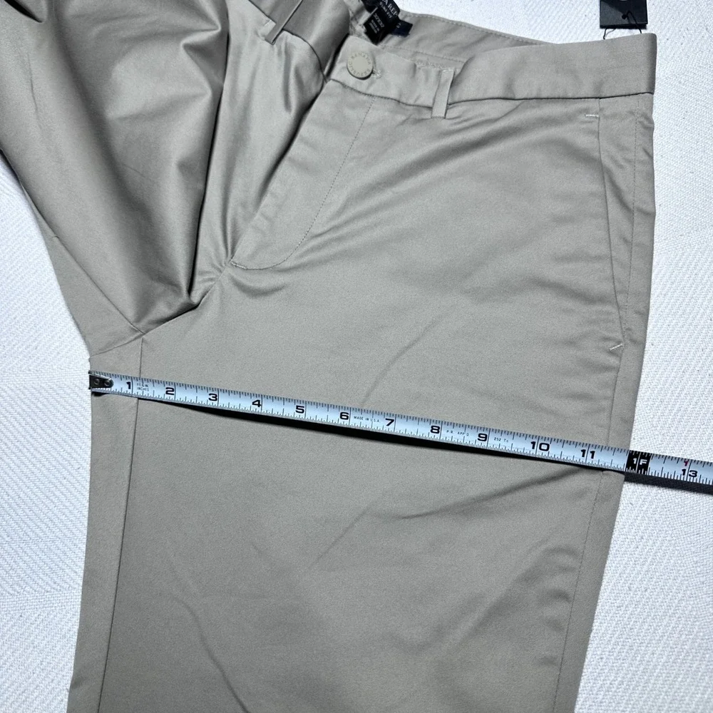 NEW Banana Republic Core Temp Chinos Mens 32x32 Slim Fit Smoked Taupe Tan Pants